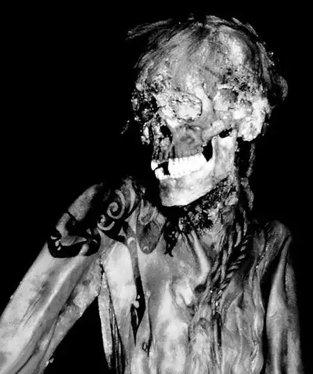 俄发现西伯利亚公主尸体 文身图案2500年可见(1)