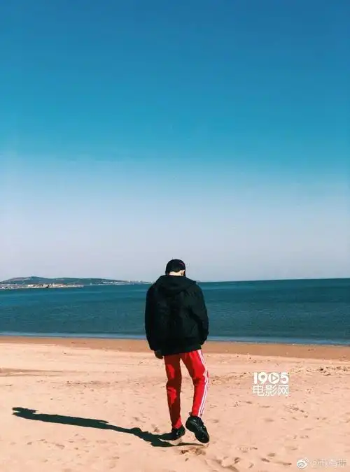 苏有朋晒照海边漫步重回18岁!发量富翁秒变表情包