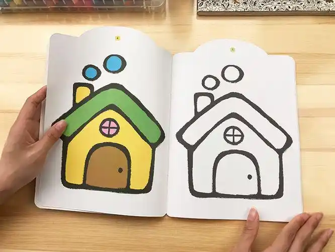 儿童入门画画本0123岁4宝宝幼儿涂色书绘画填色绘本图画册玩具03岁玩