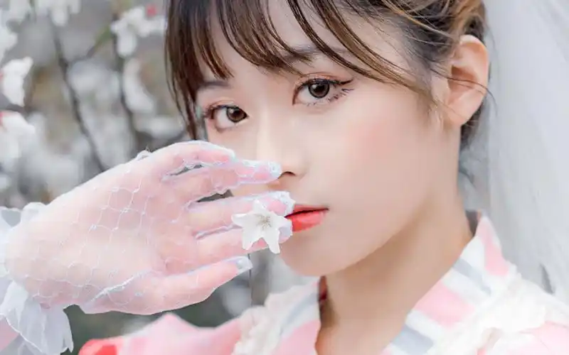 第一视角拍摄记录06纯美白樱人像写真索尼a6000