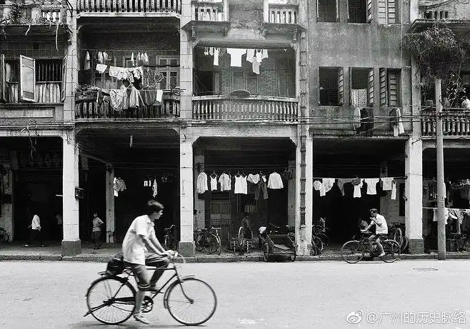 1981年的广州黑白旧照