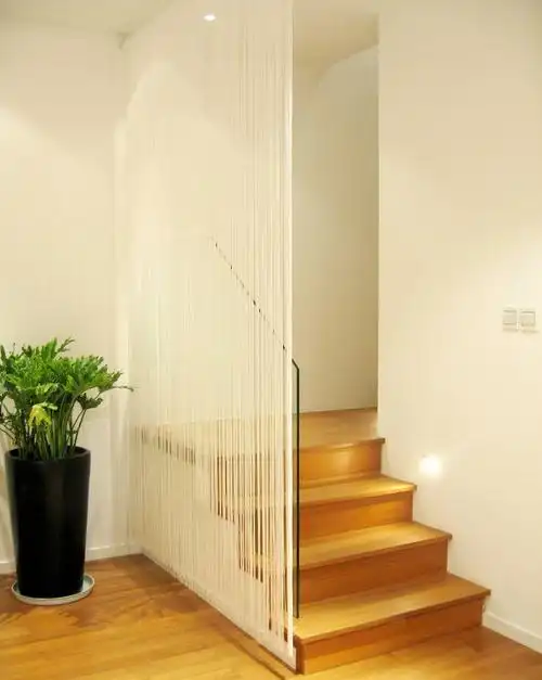 现代简约三居室玄关楼梯装修图片装修效果图#906236754