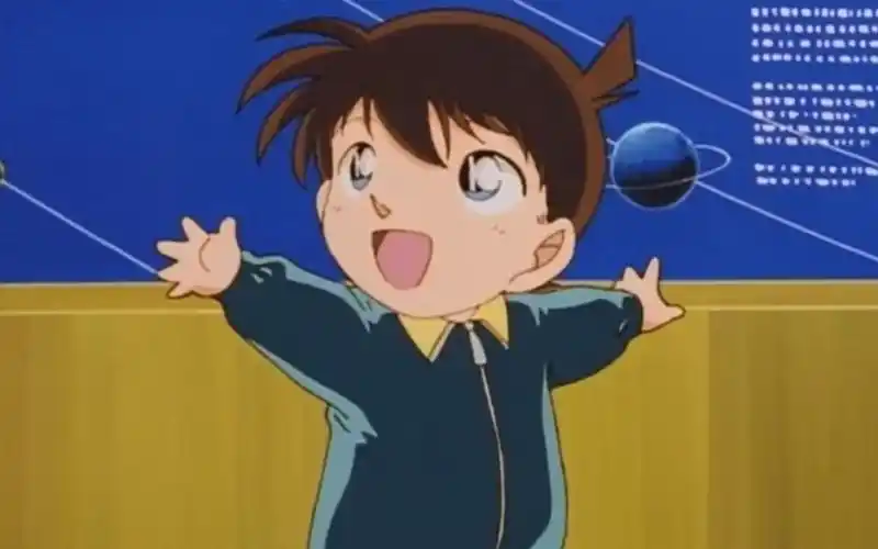 柯南小时候的小奶音太萌了吧!热爱105℃的你!