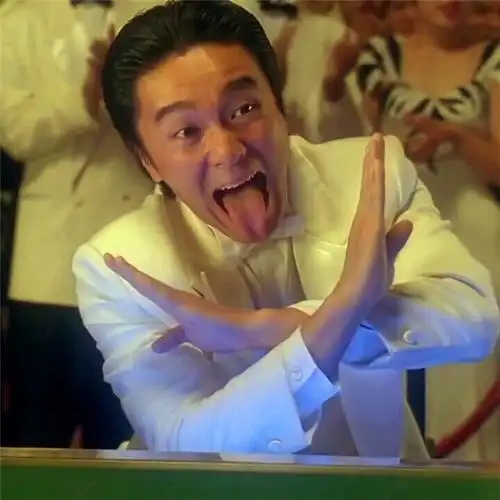 周星驰一左一右情侣头像图片 星爷情头_情侣头像_头像屋