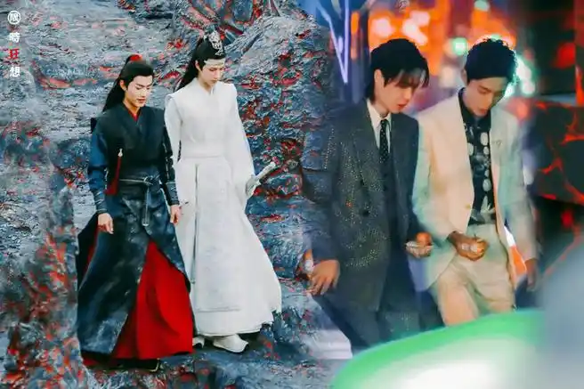 王一博到了肖战拍陈情令的年纪