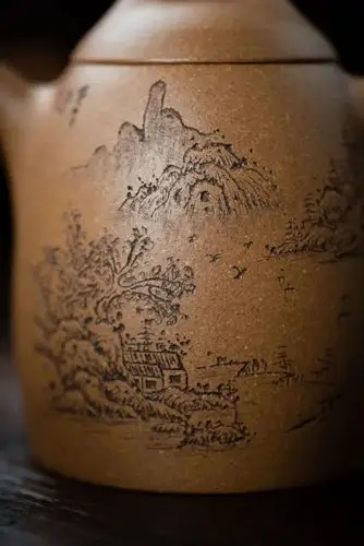 【作者】王强(制) 杨如龙(刻)【刻绘】山水图丨野泉烟火白云间 坐饮香