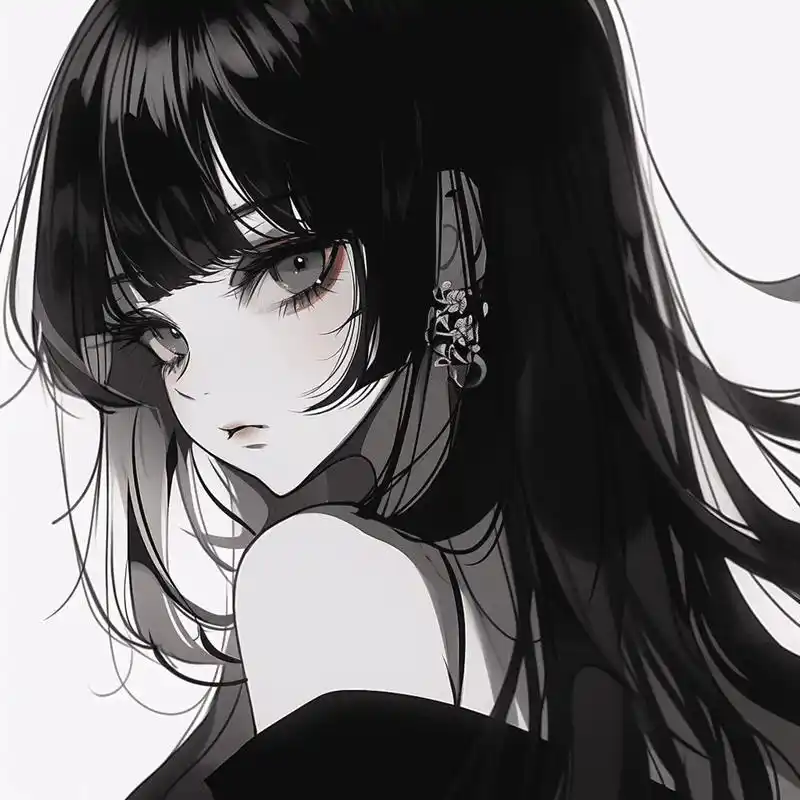 主打一个看起来高攀不起系列.#女生头像 #动漫女头 #御姐头 - 抖音