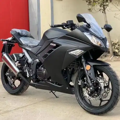 全新国四电喷地平线摩托车跑车川崎小忍者双缸可上牌