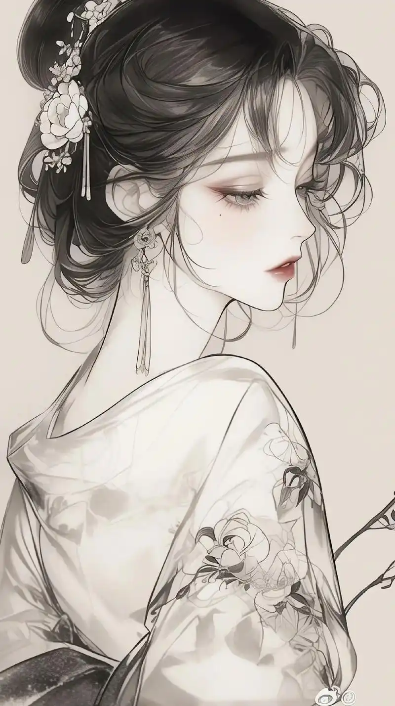 mj|"轻罗舞风影,浅笑掩春晖"#古风 #国风古韵 #东方美 - 抖音