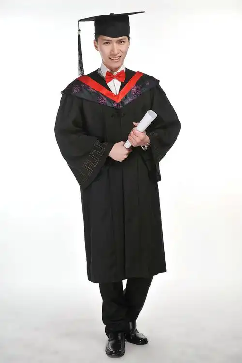 大学生毕业服装合照学士硕士博士导师学位服校学生校服