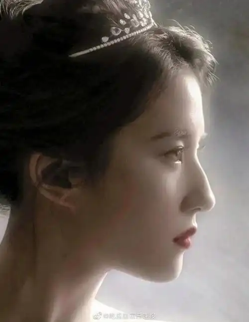 「刘亦菲旧图」半夜放毒,看看这优越的侧脸,难怪她是天仙|宅男部落