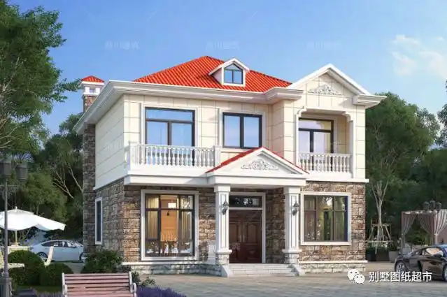 11款二层农村别墅舒适美观兼实用造价实惠都不错的建房图纸