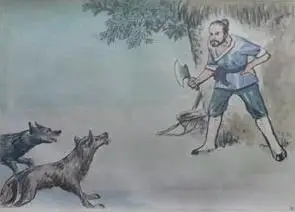 狼蒲松龄文言文原文注释翻译