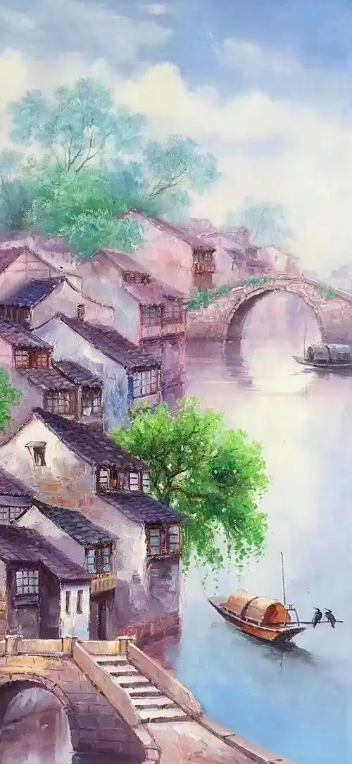 【星连文学社】广西诗人陈熠明:《烟雨江南》 _细雨