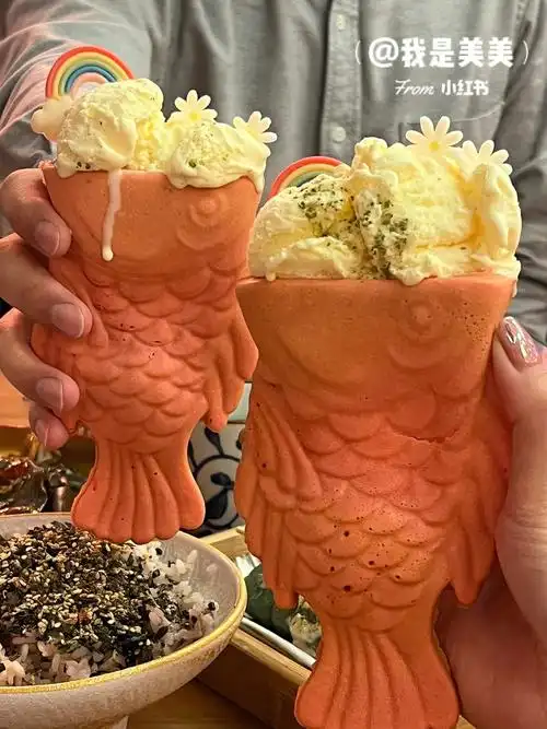 北京超好吃的鲷鱼烧冰淇淋60值得n刷60