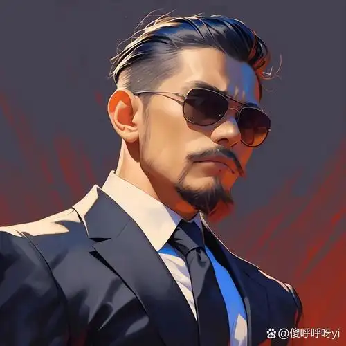 中年大叔:霸气十足头像! #头像# #霸气