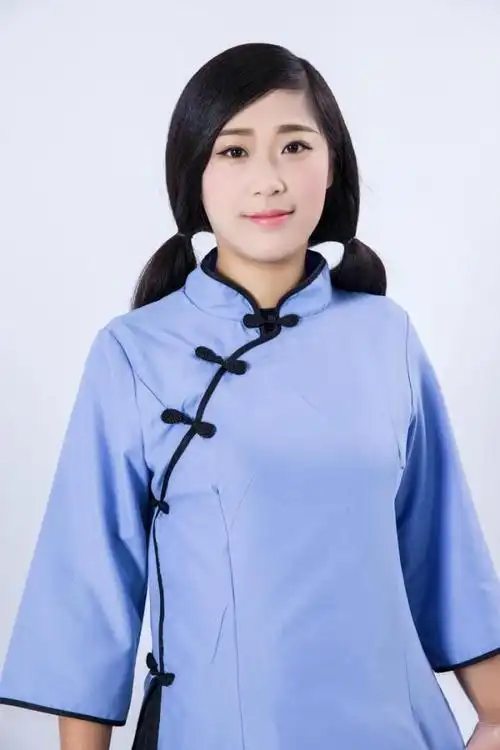 民国学生装五四女青年套裙晚会毕业拍照合唱演出服