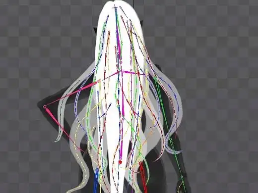 spine练习-头发飘动