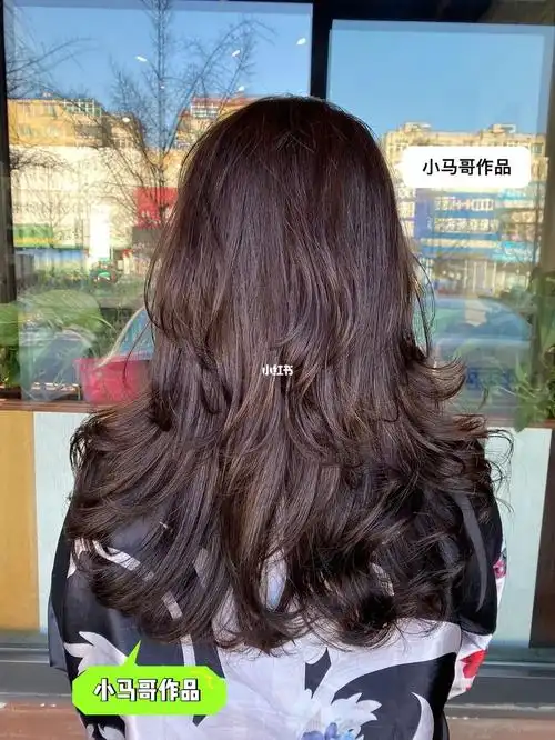 烫发  #超漂亮  #好看  #大卷  #长发  #发型 #学生党烫发