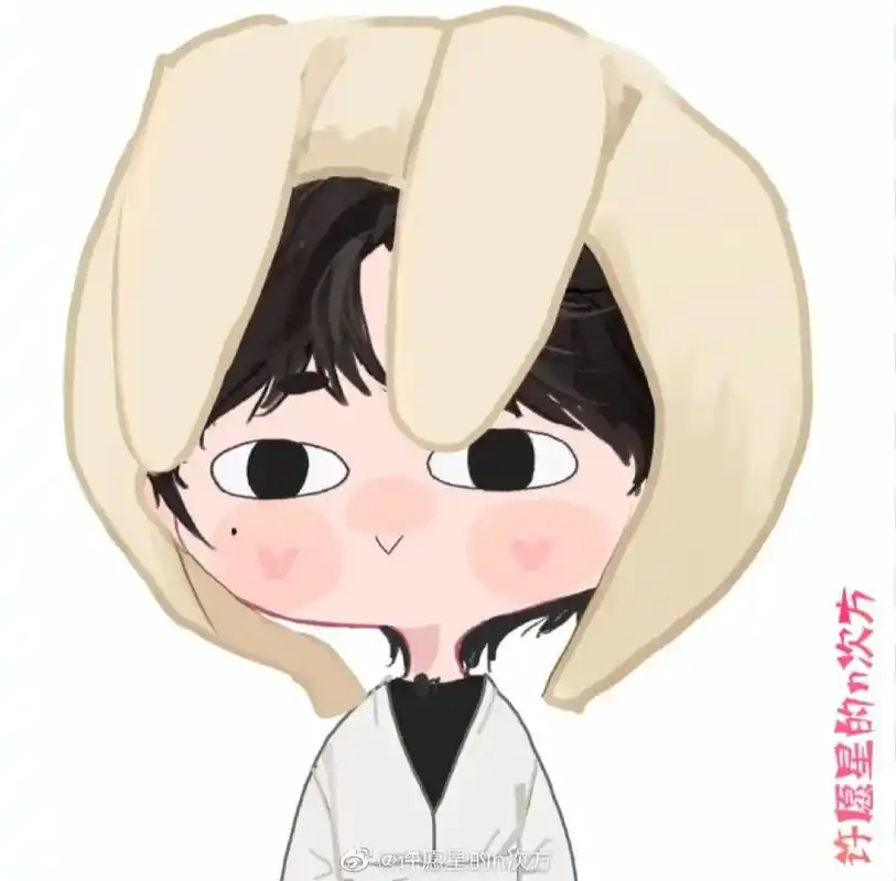 q版贺峻霖.上个视频的图片 图源:许愿星的n次方#q版贺峻霖 - 抖音