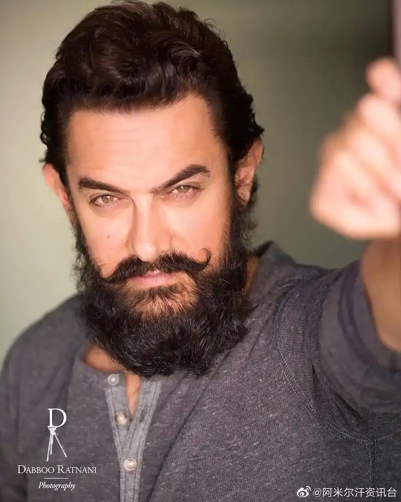 阿米尔汗#老爷们儿#印度男神阿米尔汗 #高级 #络腮胡子  - 抖音