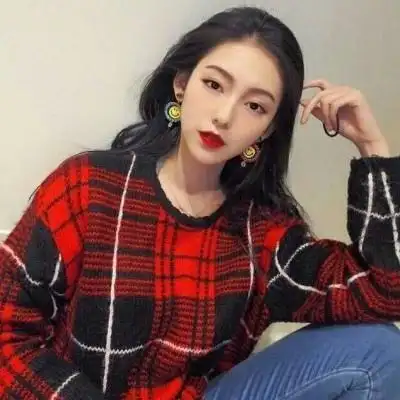 红色系女生头像可爱大全 超好看的女生微信头像2019