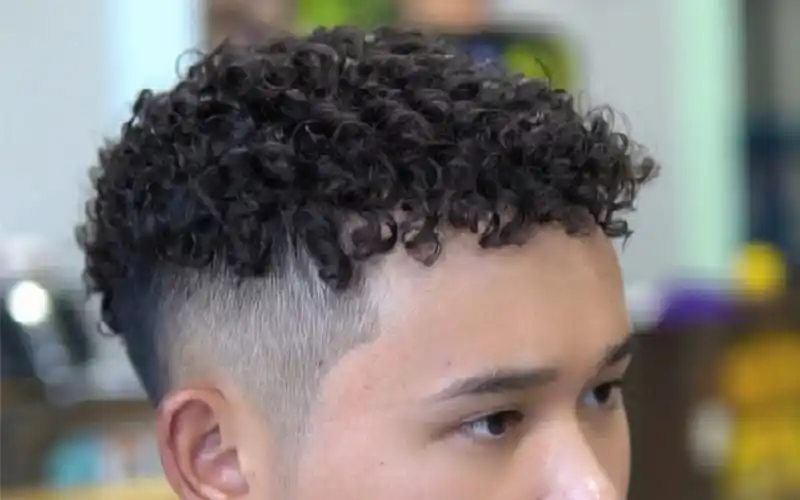 夏季男士发型 拉美卷 绵羊卷 达州男士烫发