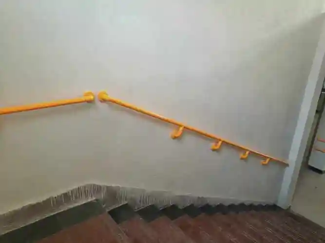 靠墙一字扶手a卫生间靠墙扶手a走廊尼龙靠墙扶手厂家140mm