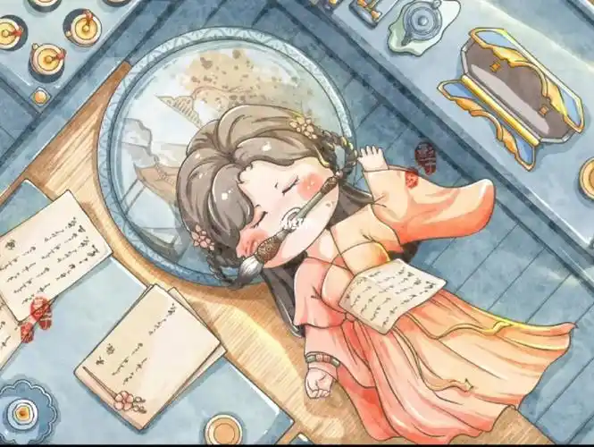 杨紫的q版照片00