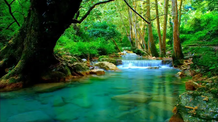 秀丽的山水风景