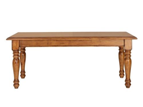 美式餐桌会议桌乡村复古做旧 实木法式长桌子别墅欧式餐台洽谈桌