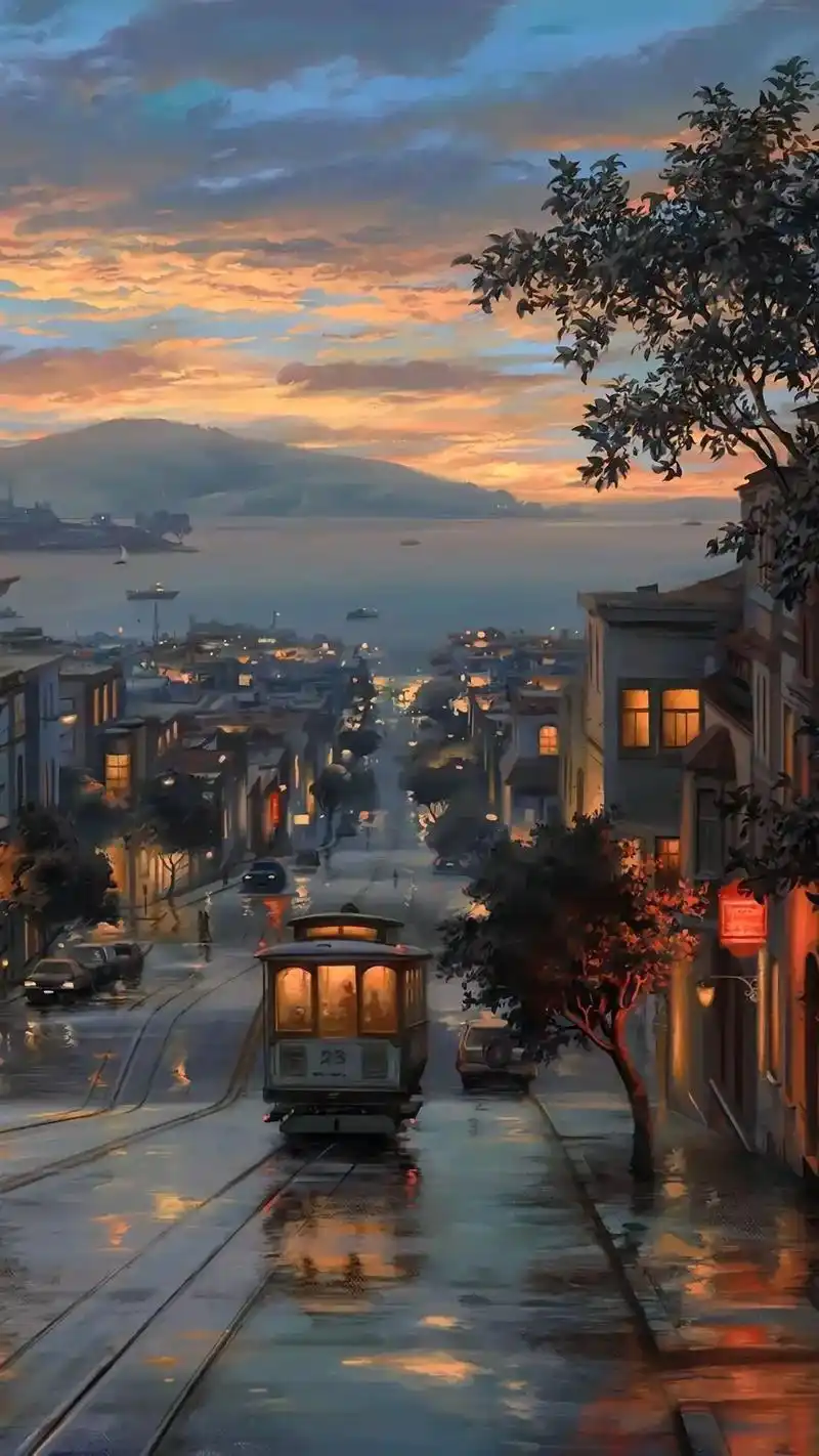 送你一张壁纸 #锁屏壁纸 #治愈系风景 #动漫壁纸 #治愈 - 抖音