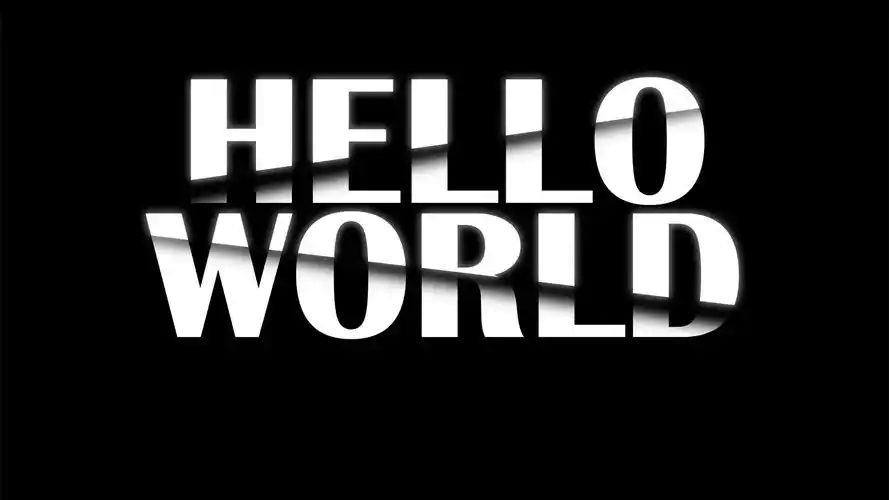 炫酷黑色背景彩色图片纹路高清桌面壁纸