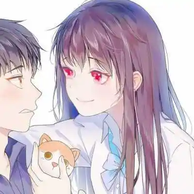 二次元动漫男女恋人头像