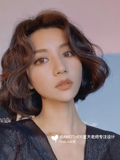 中短发蛋卷头～港风复古75我简直爱了75|||复古浪漫卷发 蛋卷头