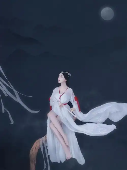 盘子女人坊古装摄影主题《白妆》|你也是小仙女