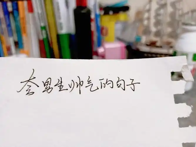 夸男生帅气的句子78