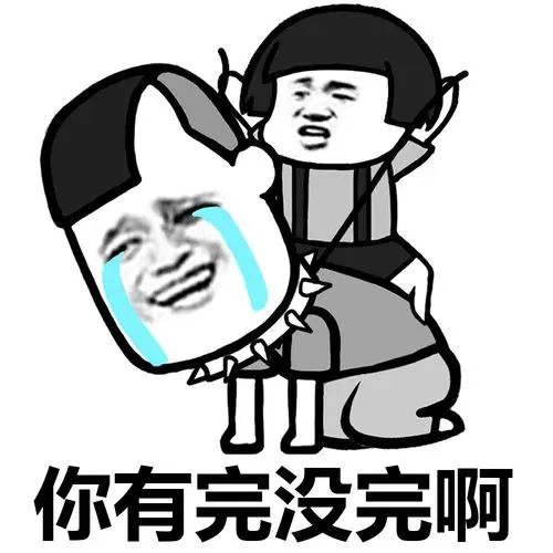 你有完没完啊