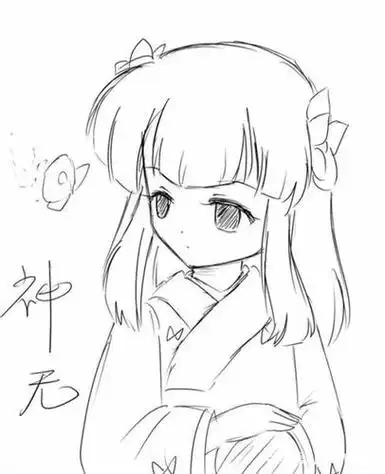 动漫人物简笔画 《犬夜叉》系列 临摹练习的绝佳选择