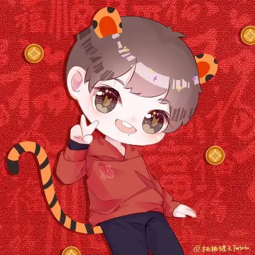 肖战卡通头像与动图