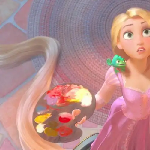 迪斯尼长发公主头像