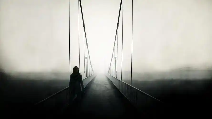 内心孤独黑暗的图片