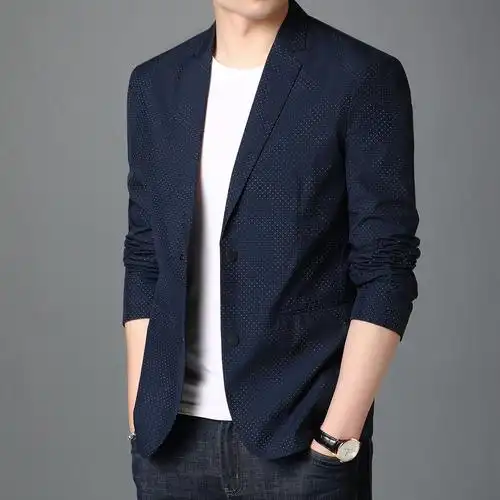 西服轻薄上身修身小西韩版潮男士外套上衣休闲西服