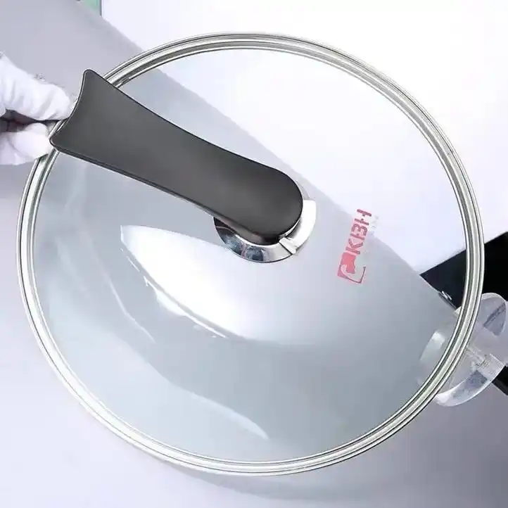 暑假的有趣都在这里了康巴赫不粘锅炒锅锅盖32cm钢化玻璃盖 - 抖音