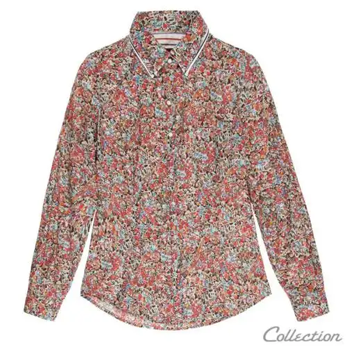 太平鸟女装 collection系列小碎花衬衫