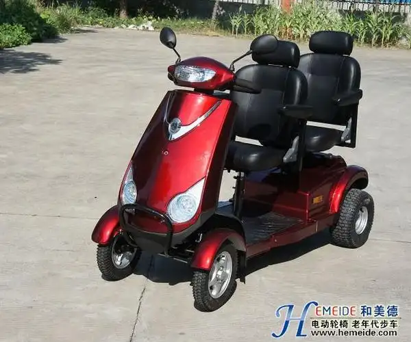 威之群双人代步车4020b 高档电动代步车 老年人代步车