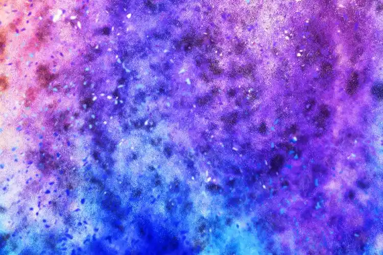 蓝紫色粉尘背景
