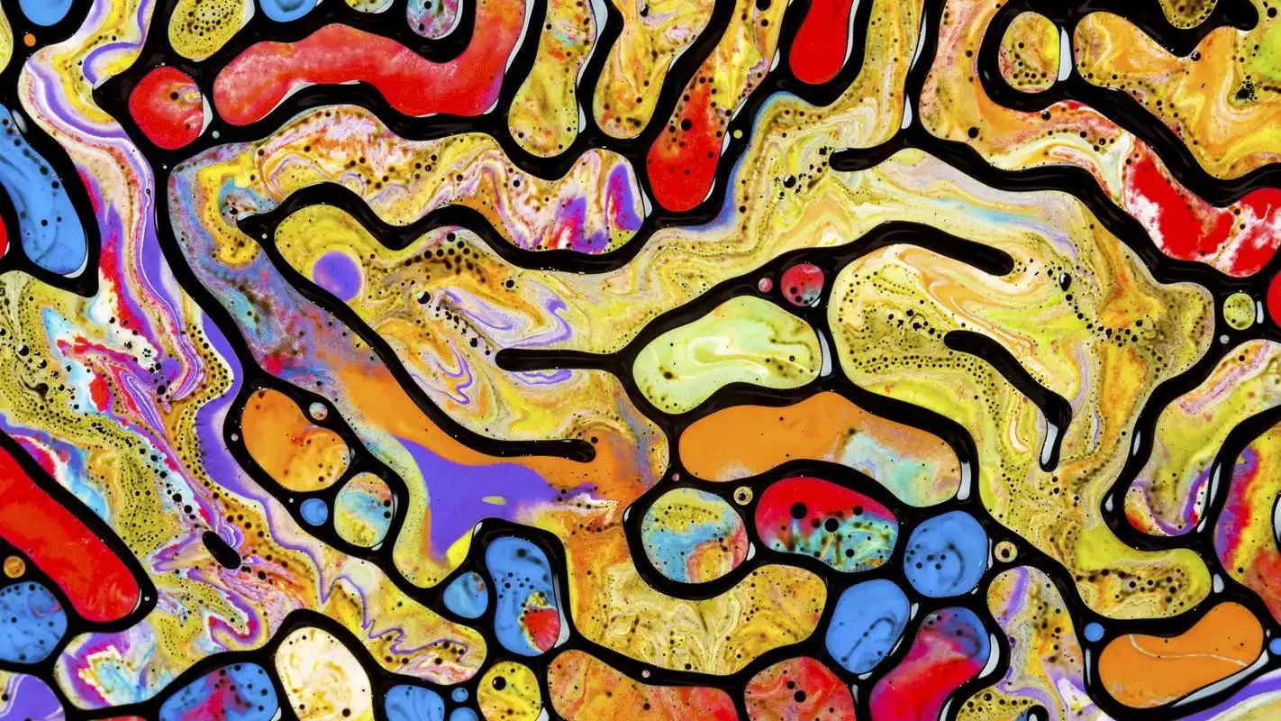 创意炫彩锁屏背景桌面壁纸