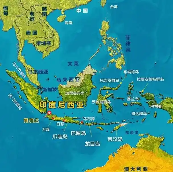 (印尼和东帝汶)