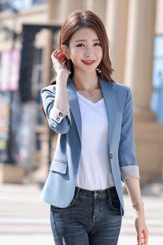 上班族女装时尚面试衣服女 大学生上衣服办公室白领衬衣职场穿搭-hao